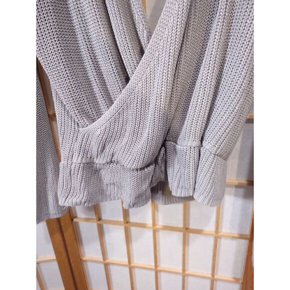 Nude M/L Crossover Sweater  - Picture 5 of 13